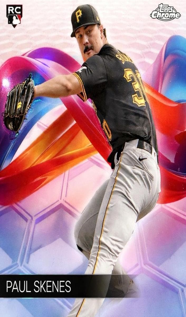 Paul Skenes 2024 topps Topps Chrome Update