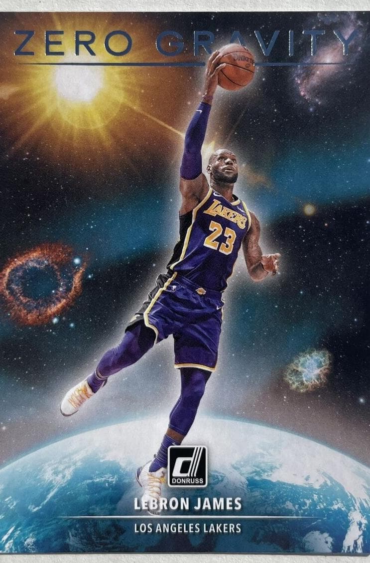 LeBron James 2020 panini Panini Donruss Elite