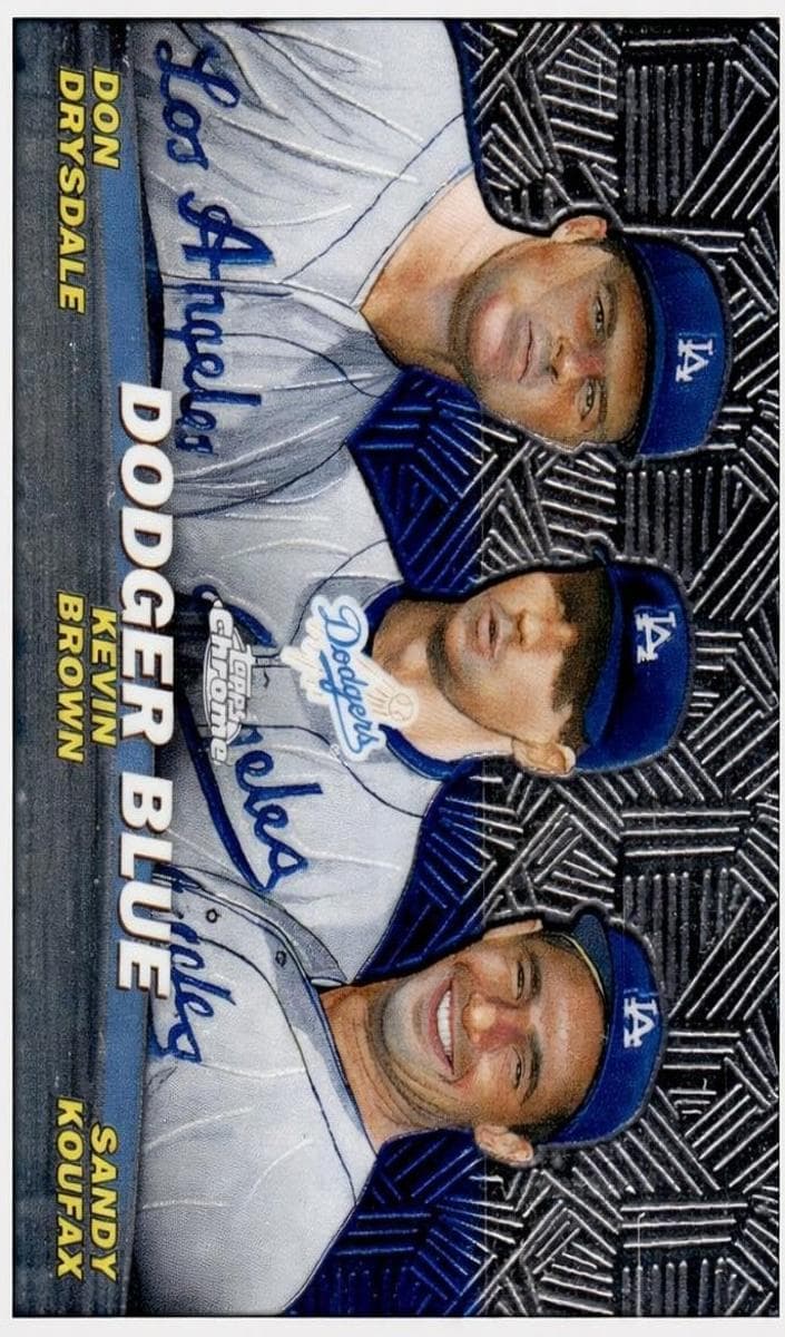 Dodger Blue (Don Drysdale / Kevin Brown / Sandy Koufax) #TC11