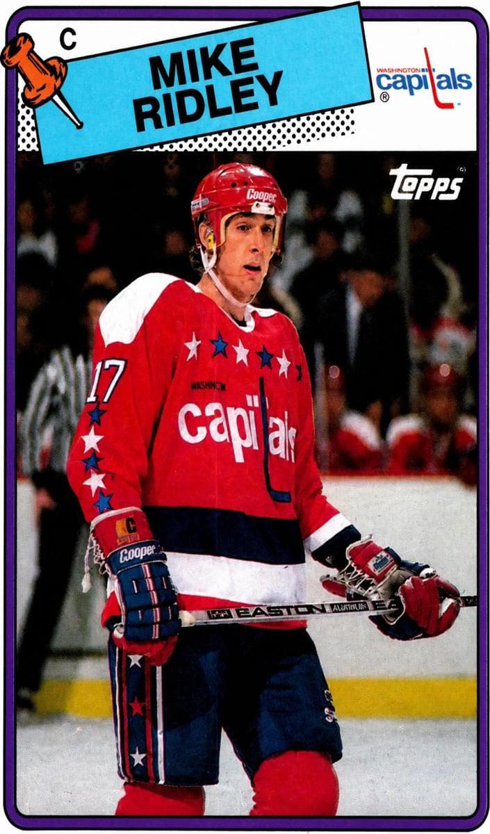 Mike Ridley 1988 topps Topps