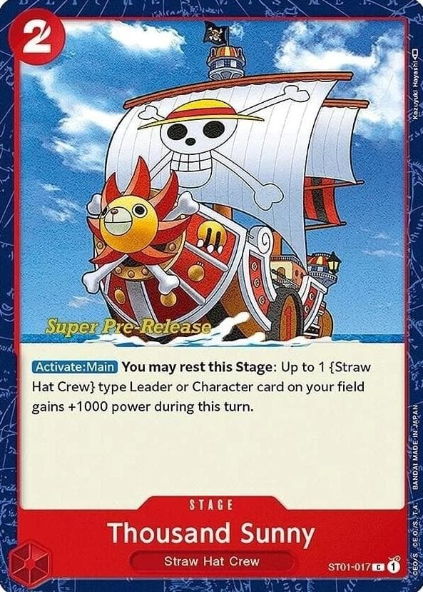 Thousand Sunny #ST01-017