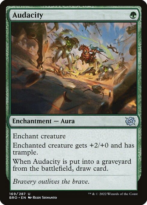 Audacity 2022 Magic: The Gathering Brother's War