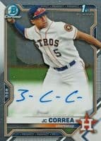 JC Correa trading card