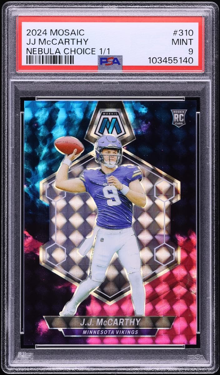 J.J. McCarthy 2024 panini