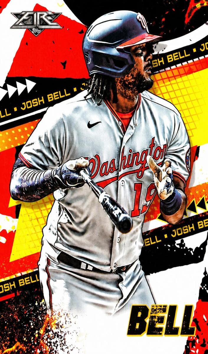 Josh Bell 2022 topps Topps Fire