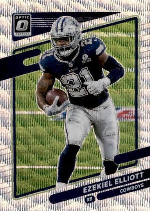 Ezekiel Elliott 2021 panini Donruss Optic