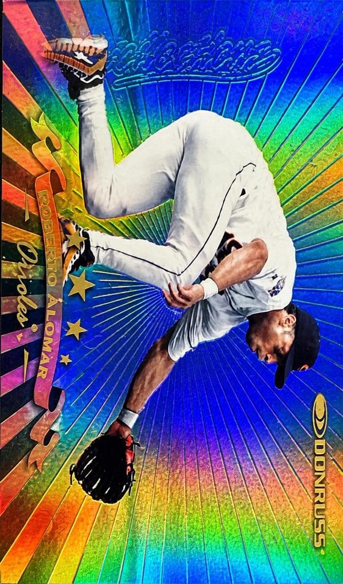 Roberto Alomar 1998 panini Donruss Collections