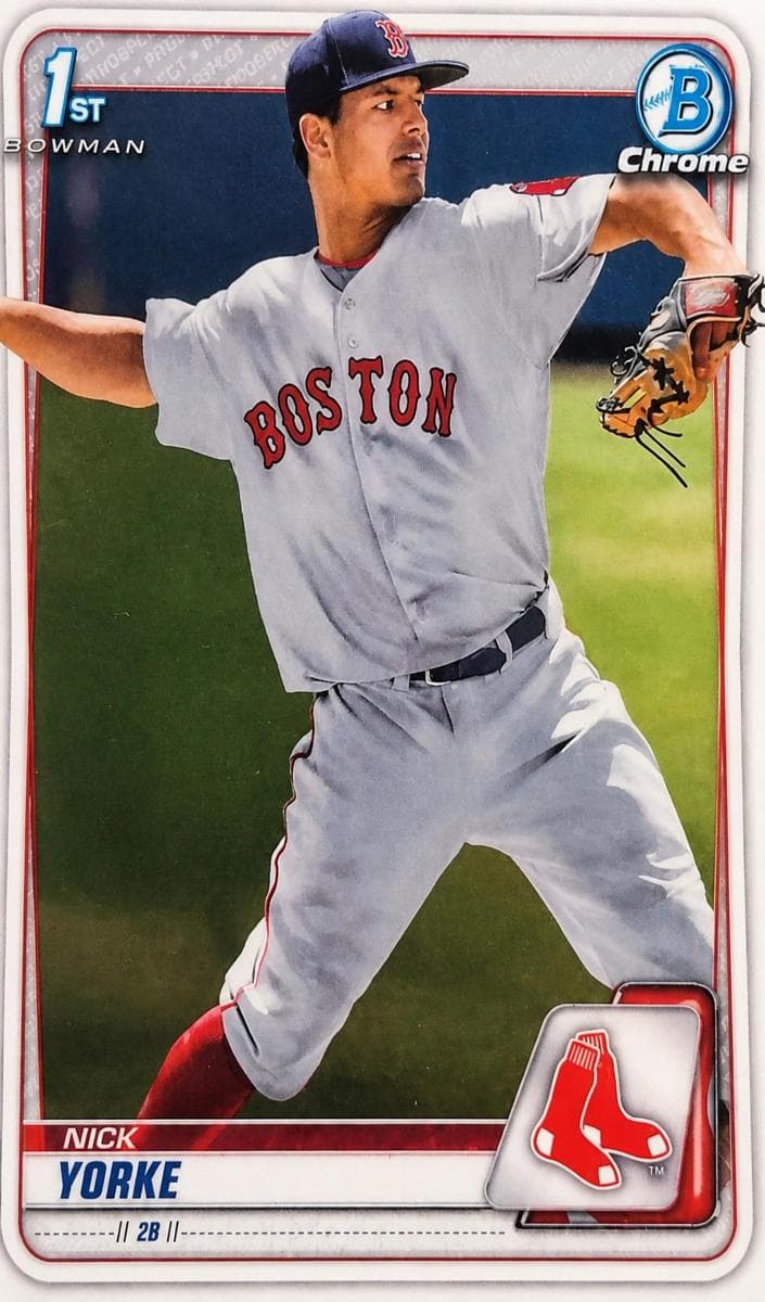 Nick Yorke 2020 bowman Bowman Draft
