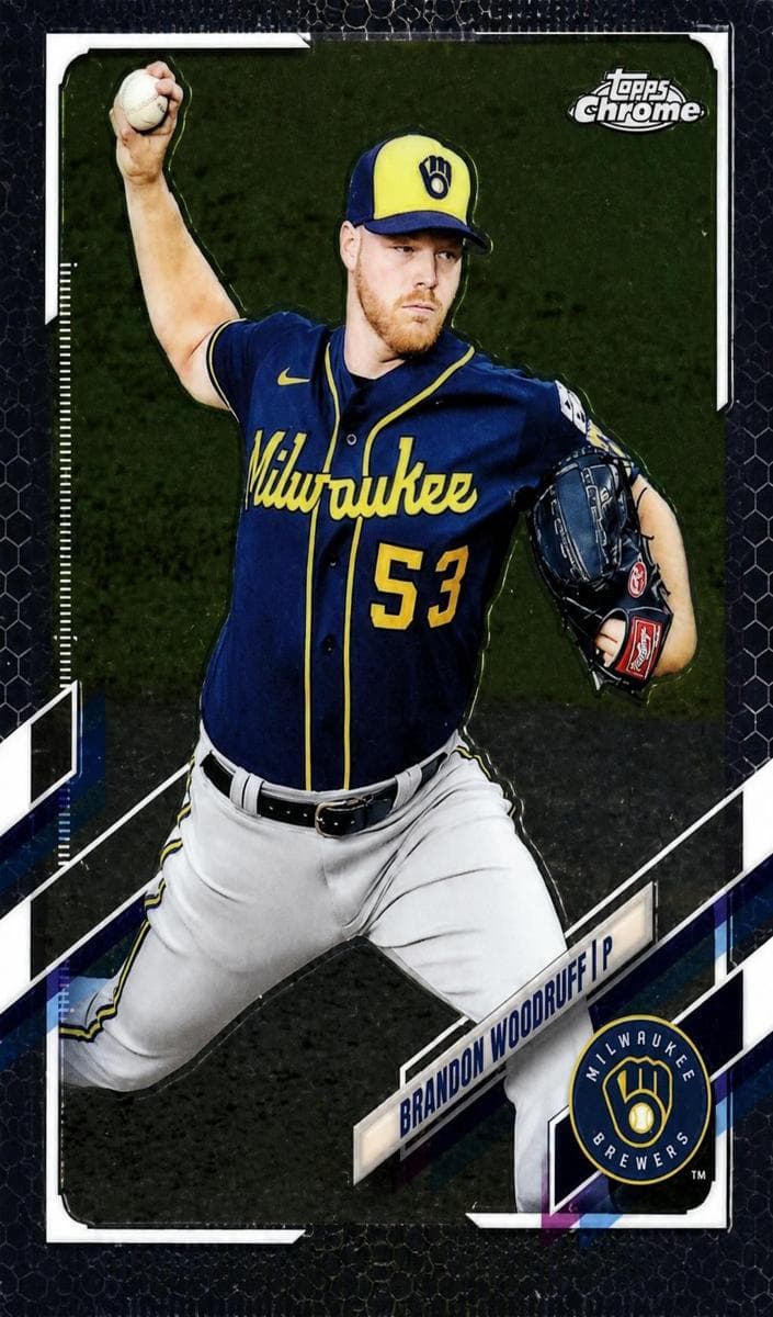 Brandon Woodruff 2021 topps Topps Chrome