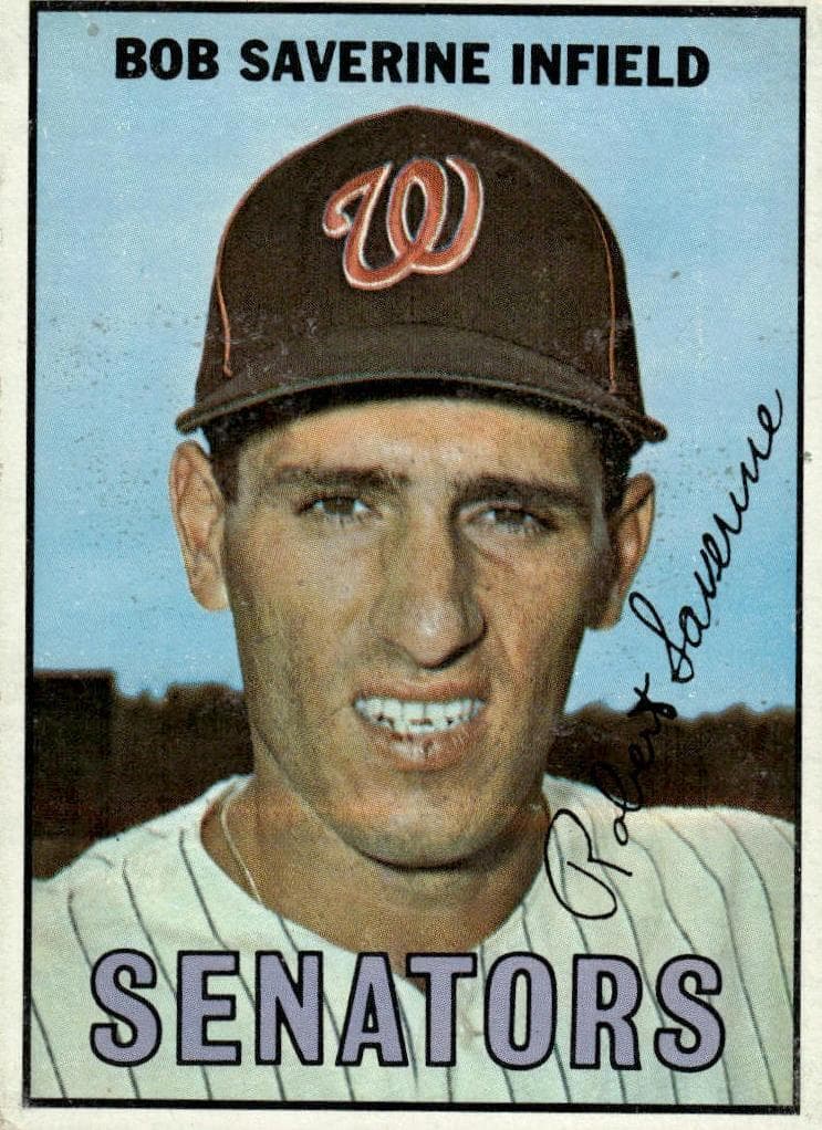 Bob Saverine 1967 topps