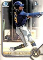 Jackson Chourio 2022 bowman