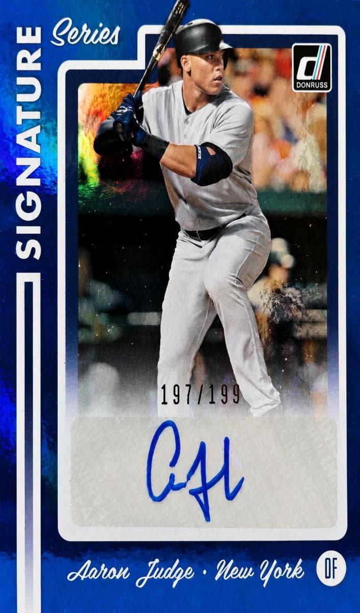 Aaron Judge 2017 panini