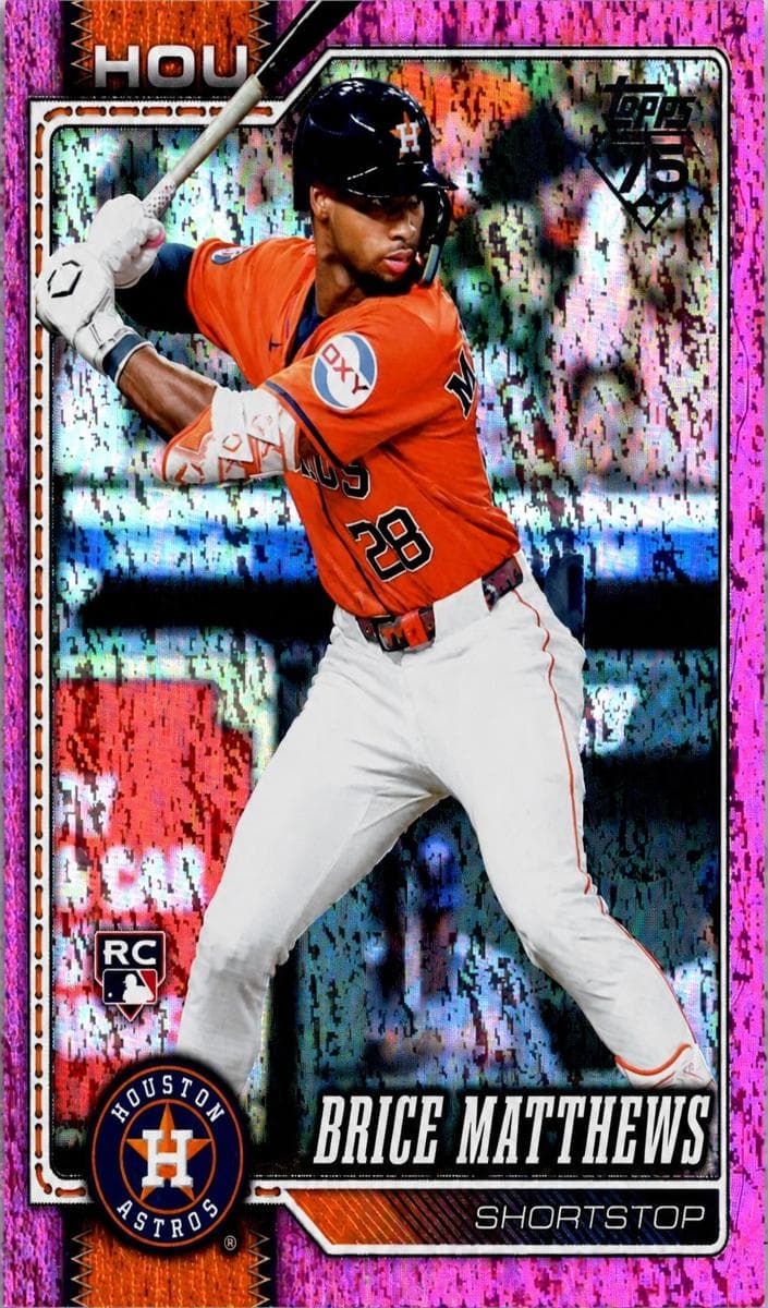 Brice Matthews trading card
