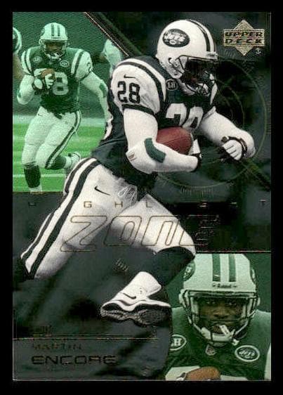 Curtis Martin trading card