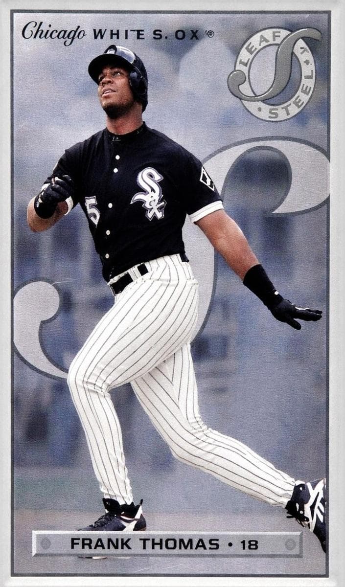 Frank Thomas 1996 leaf Leaf Preferred