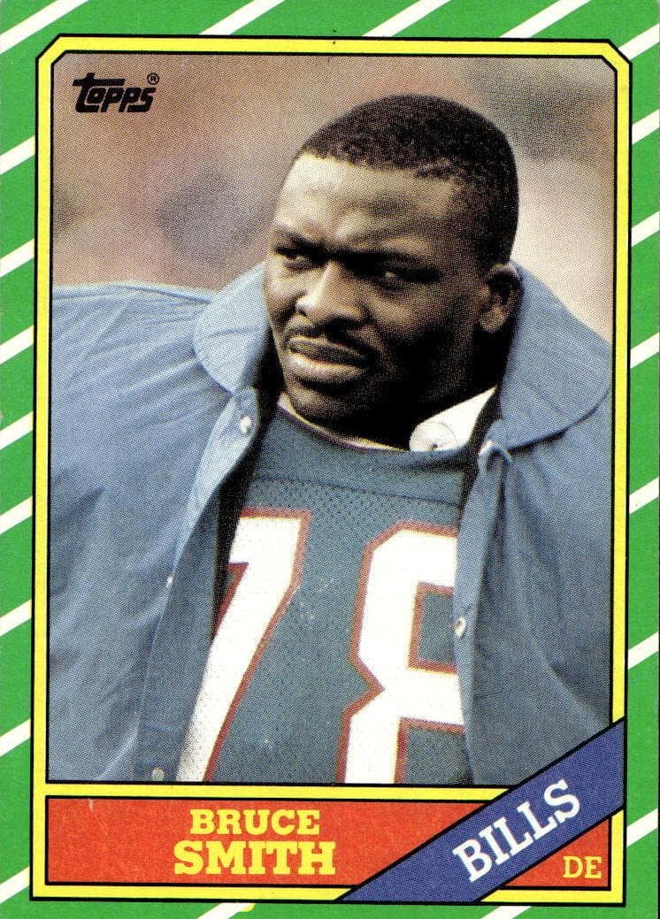 Bruce Smith trading card