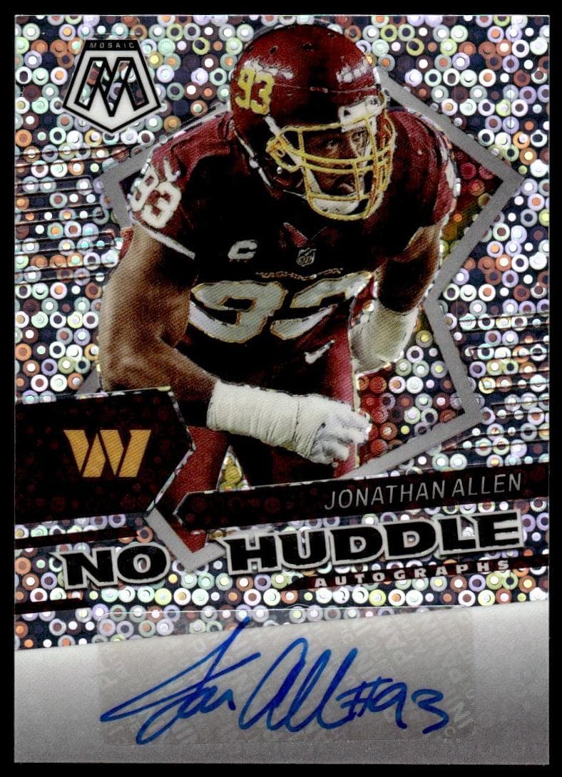 Jonathan Allen 2022 panini Panini Mosaic