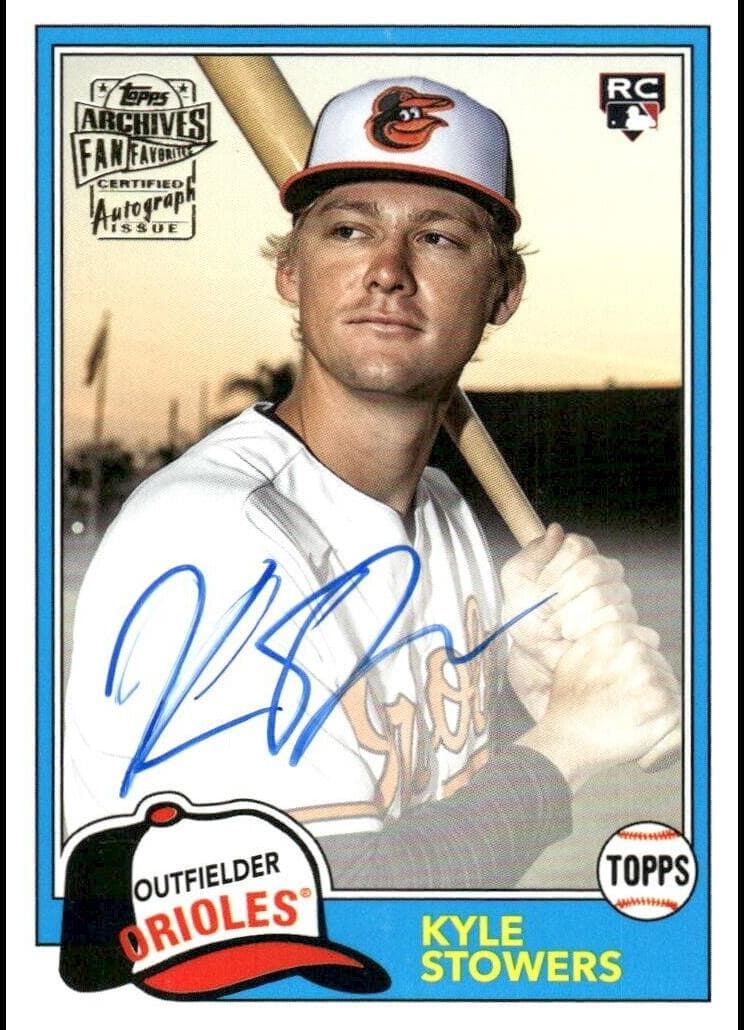 Kyle Stowers 2023 topps Topps Archives
