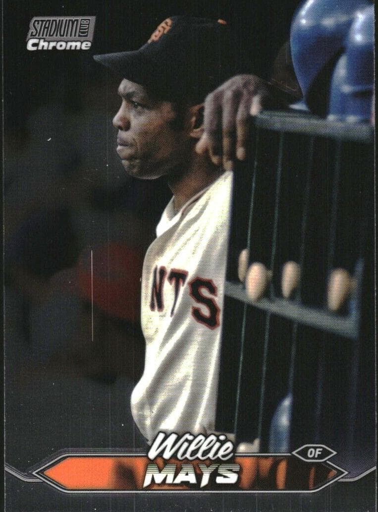 Willie Mays 2024 topps Stadium Club