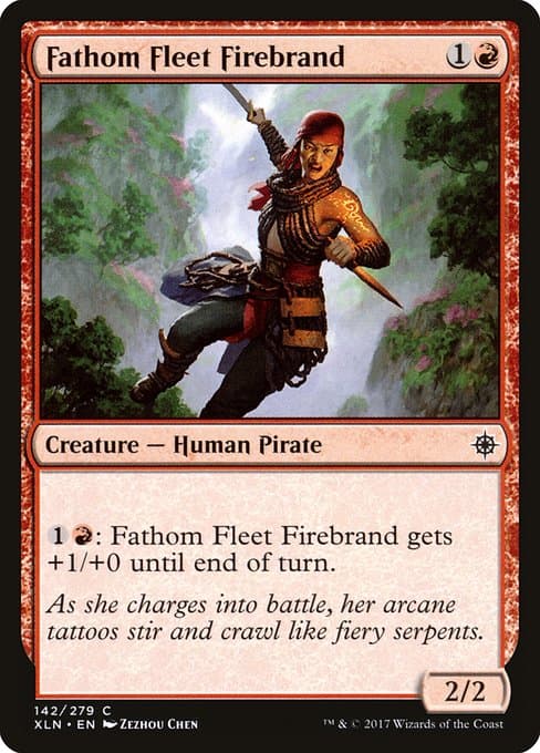 Fathom Fleet Firebrand 2017 Magic: The Gathering Ixalan