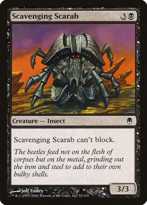 Scavenging Scarab 2004 Magic: The Gathering Darksteel