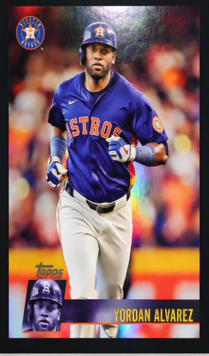 Yordan Alvarez 2025 topps Topps Archives