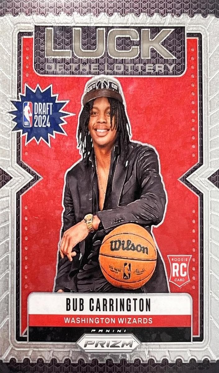 Bub Carrington 2024 panini Panini One and One