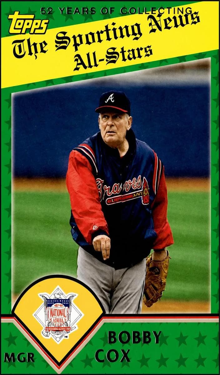 Bobby Cox 2003 topps Topps