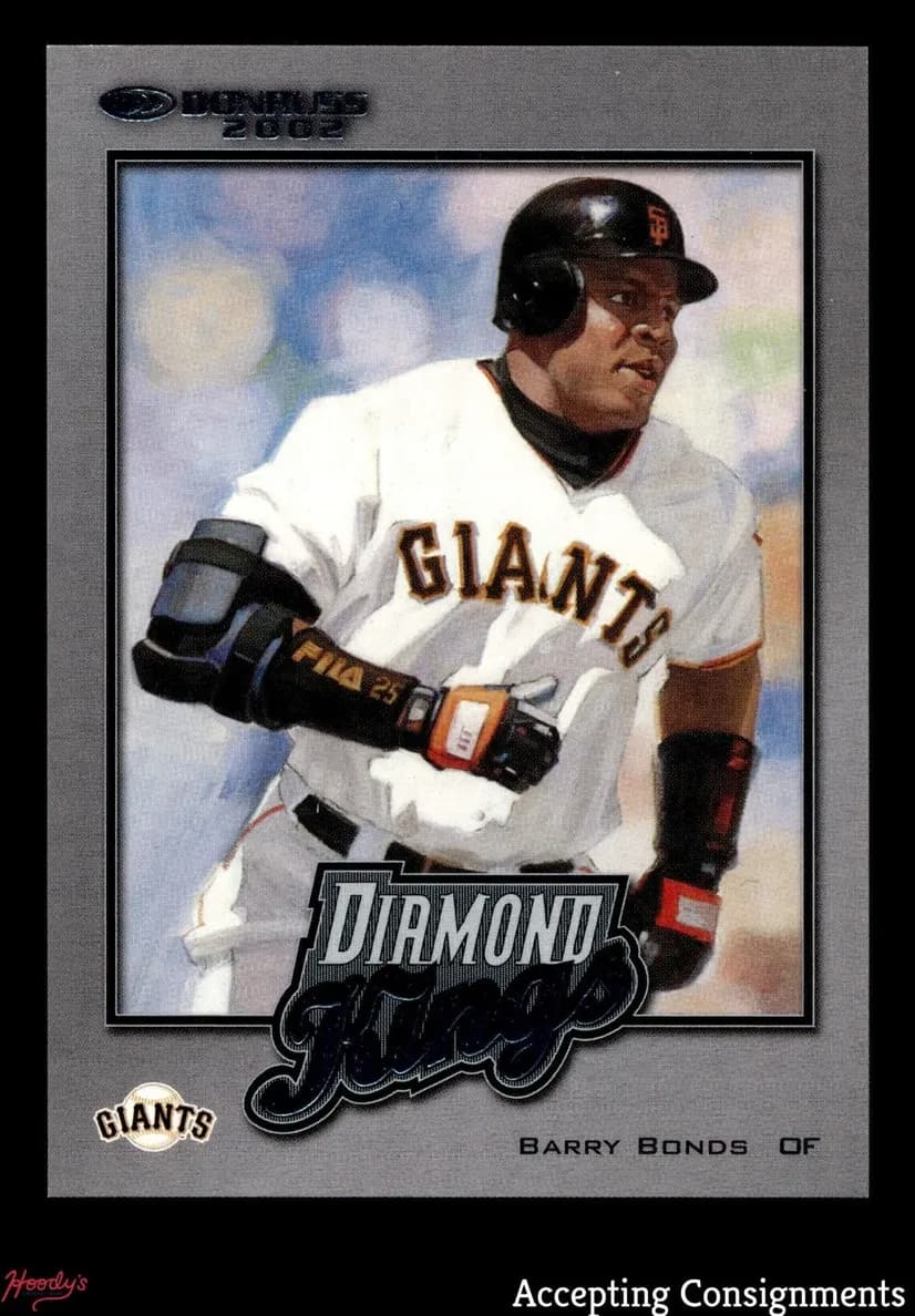 Barry Bonds 2002 panini Donruss