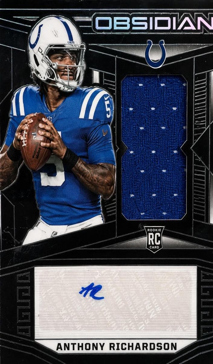 Anthony Richardson 2023 panini Panini Obsidian
