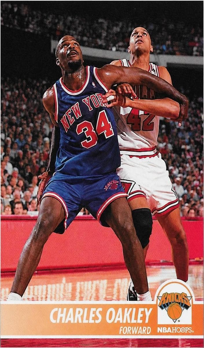 Charles Oakley 1994 panini Hoops