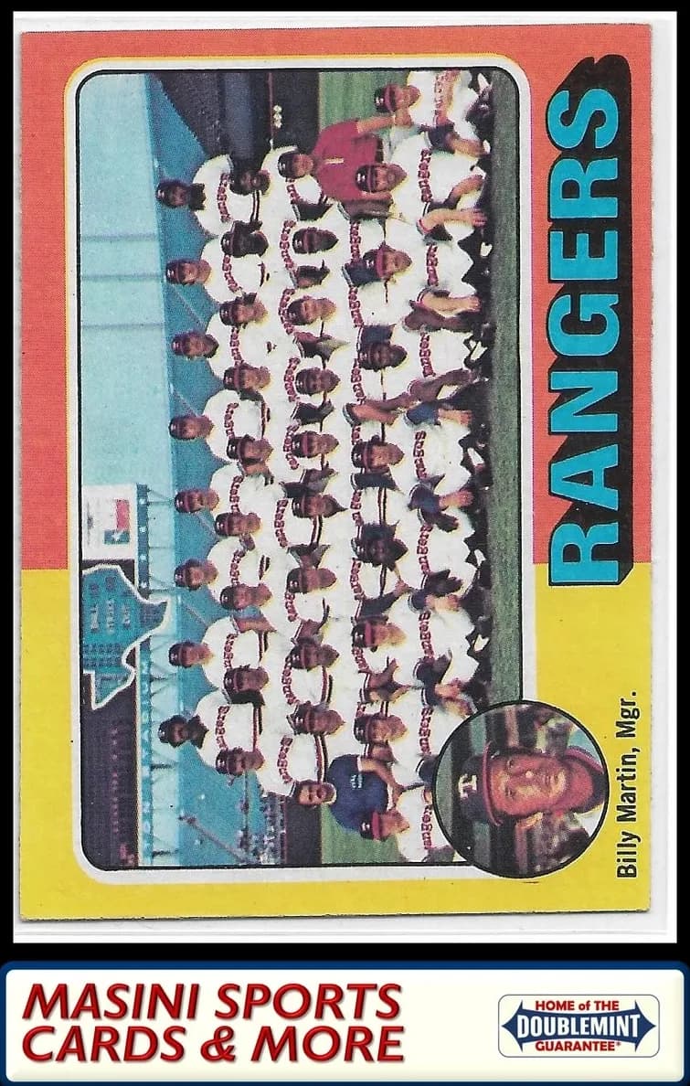 Texas Rangers / Billy Martin #511