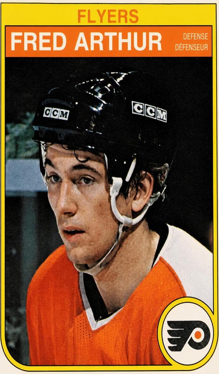 Fred Arthur trading card