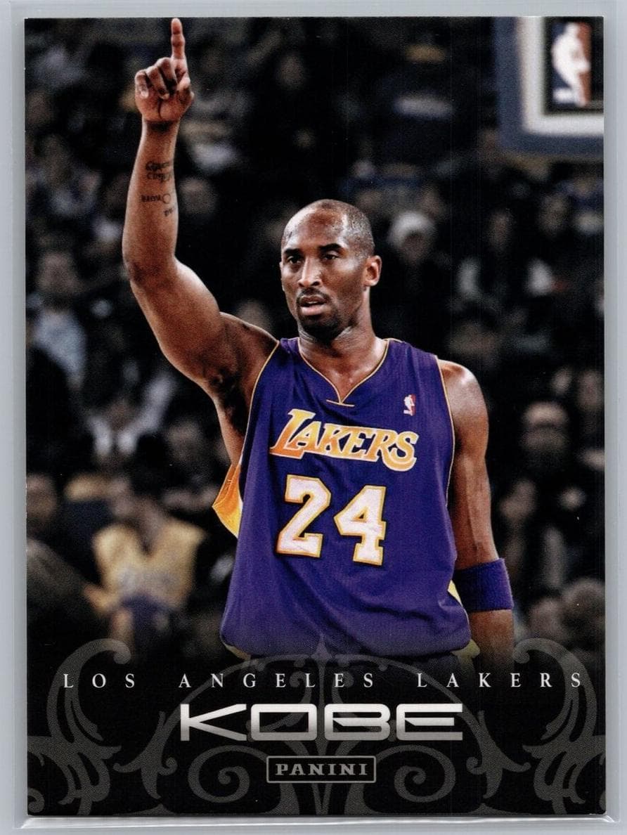 Kobe Bryant 2012 panini Kobe Anthology