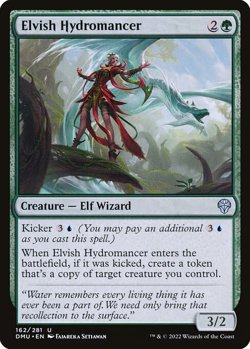 Elvish Hydromancer 2022 Magic: The Gathering Dominaria United