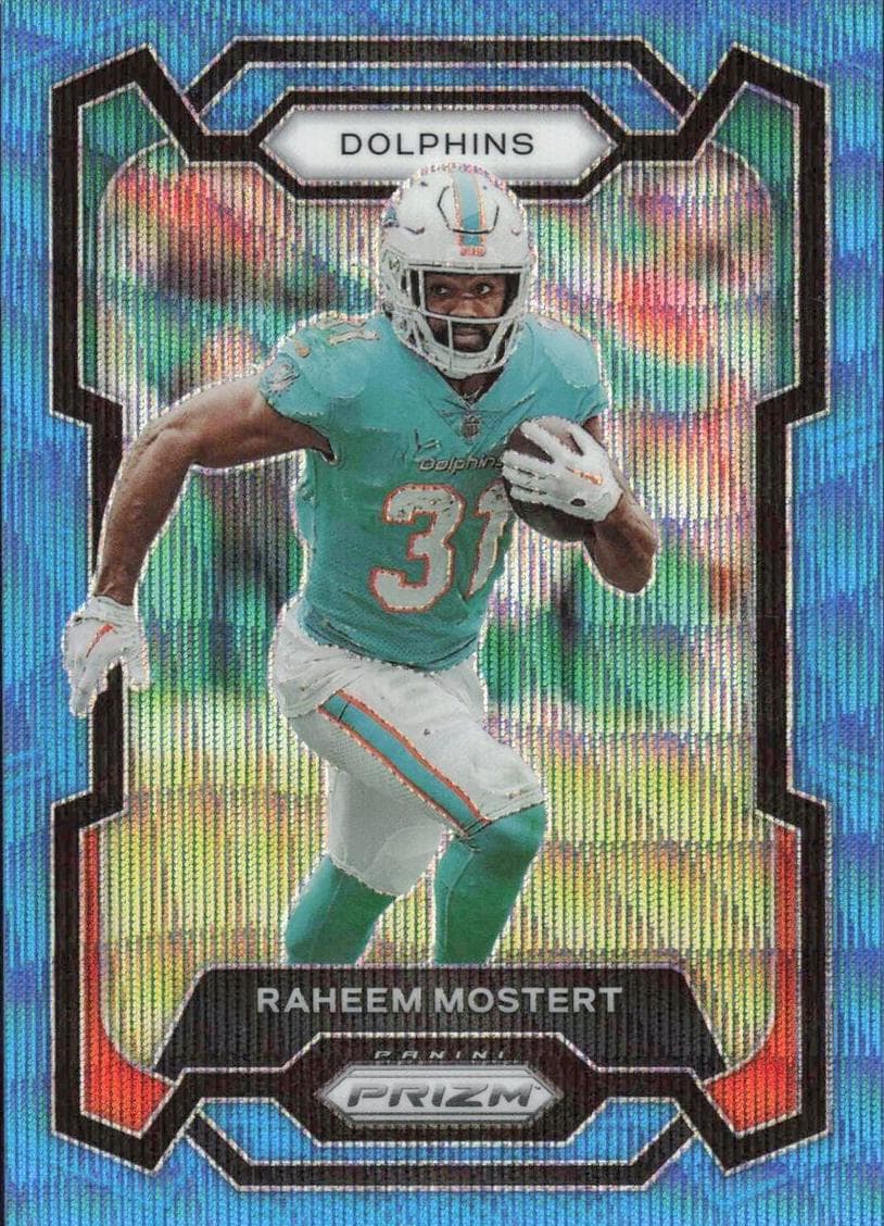 Raheem Mostert 2023 panini Panini Prizm