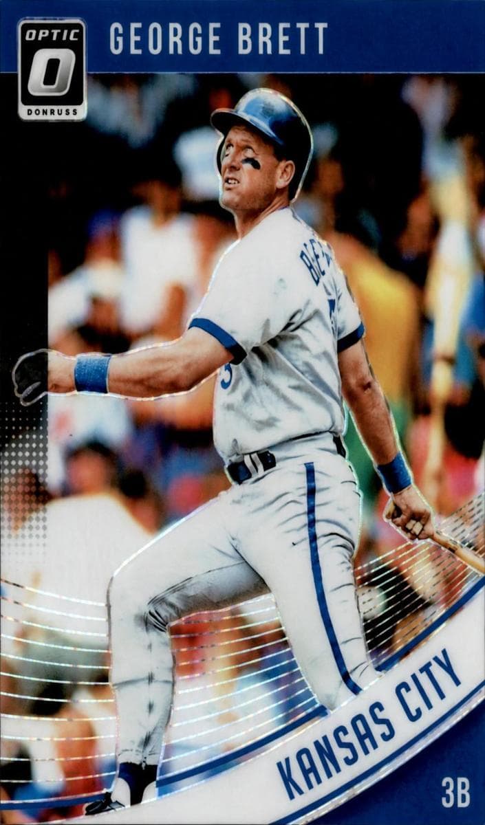 George Brett 2018 panini Donruss Optic