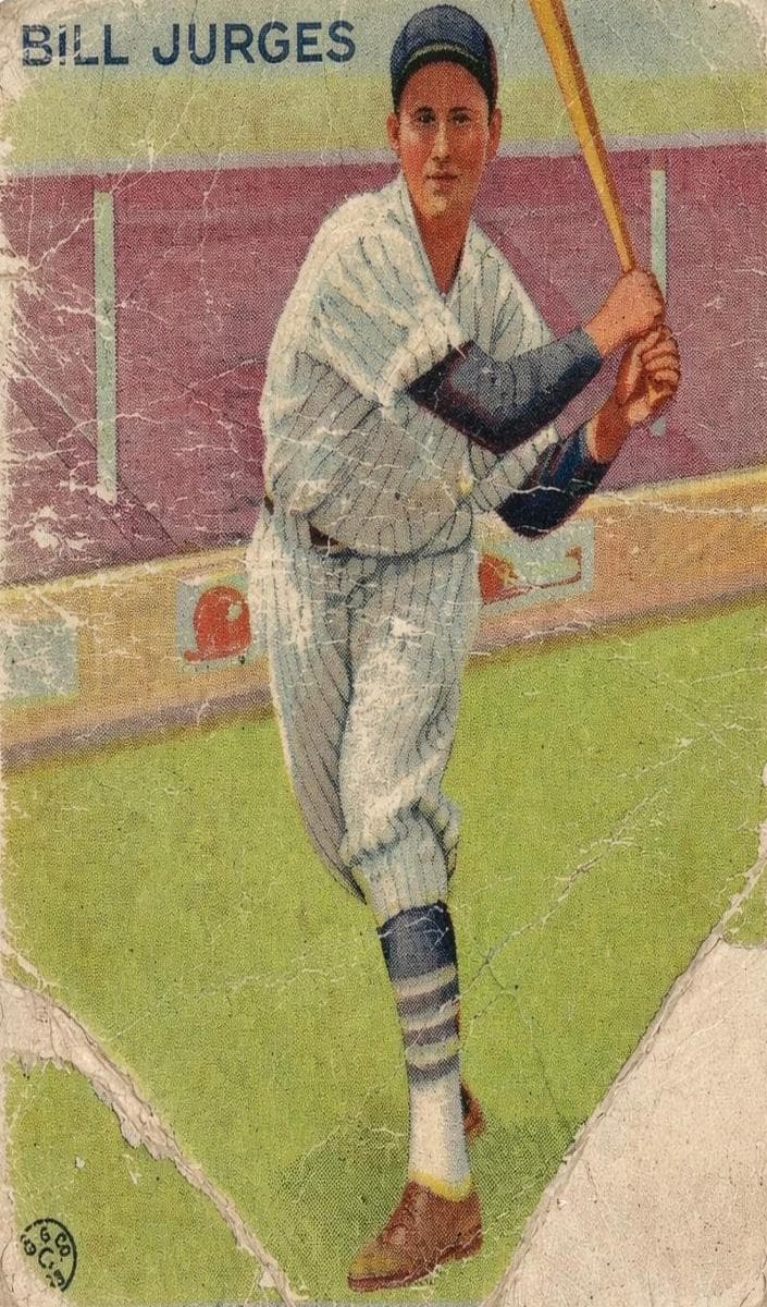 Billy Jurges 1933 unknown Goudey