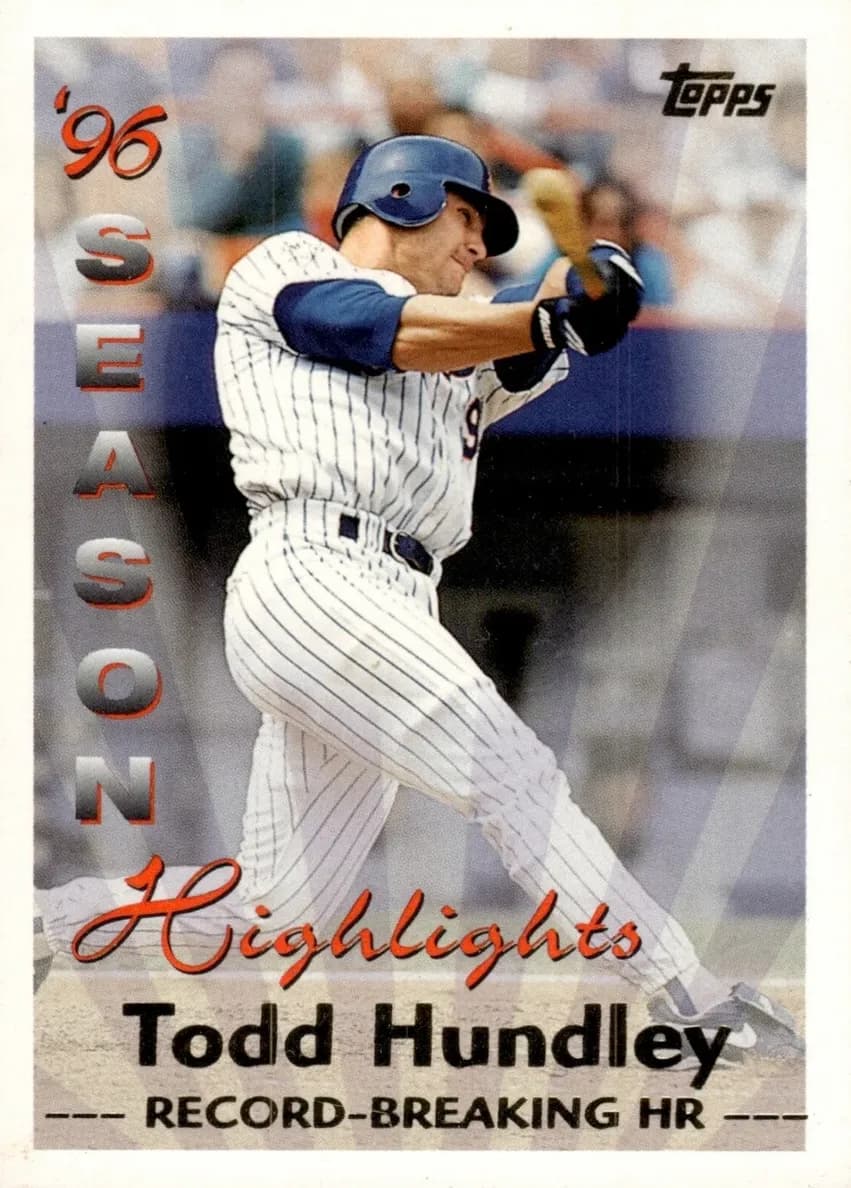 Todd Hundley 1997 topps Topps
