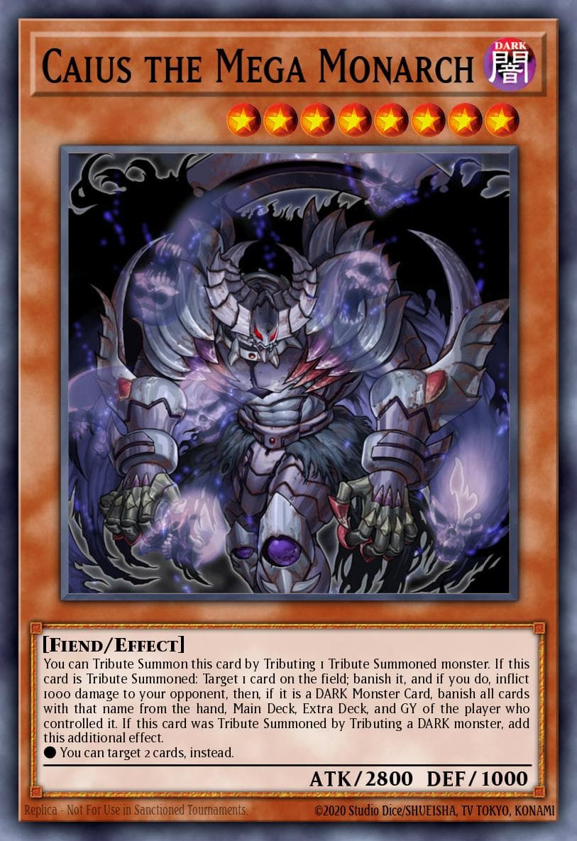 Caius the Mega Monarch 2015 Yu-Gi-Oh!