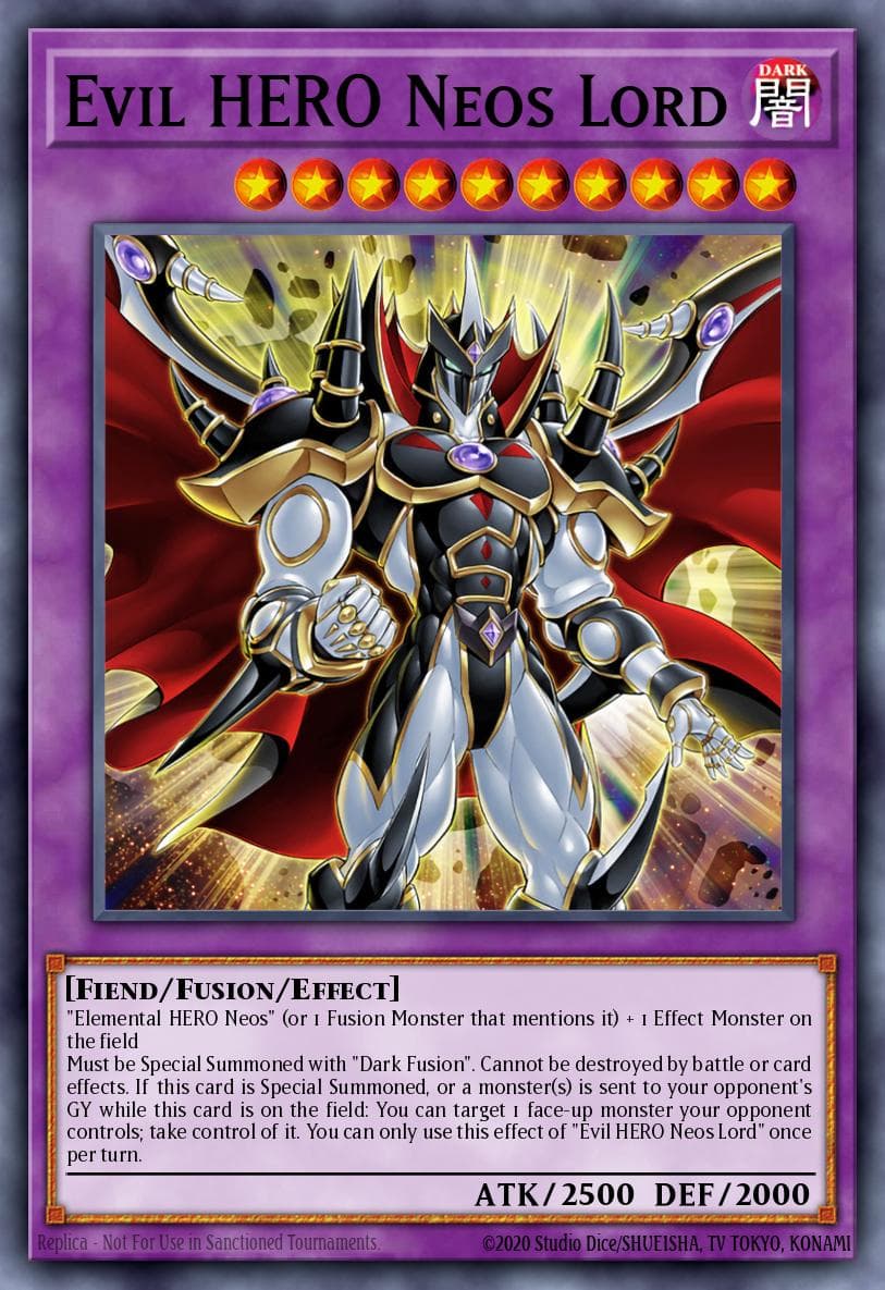 Evil HERO Neos Lord 2025 Yu-Gi-Oh! Supreme Darkness