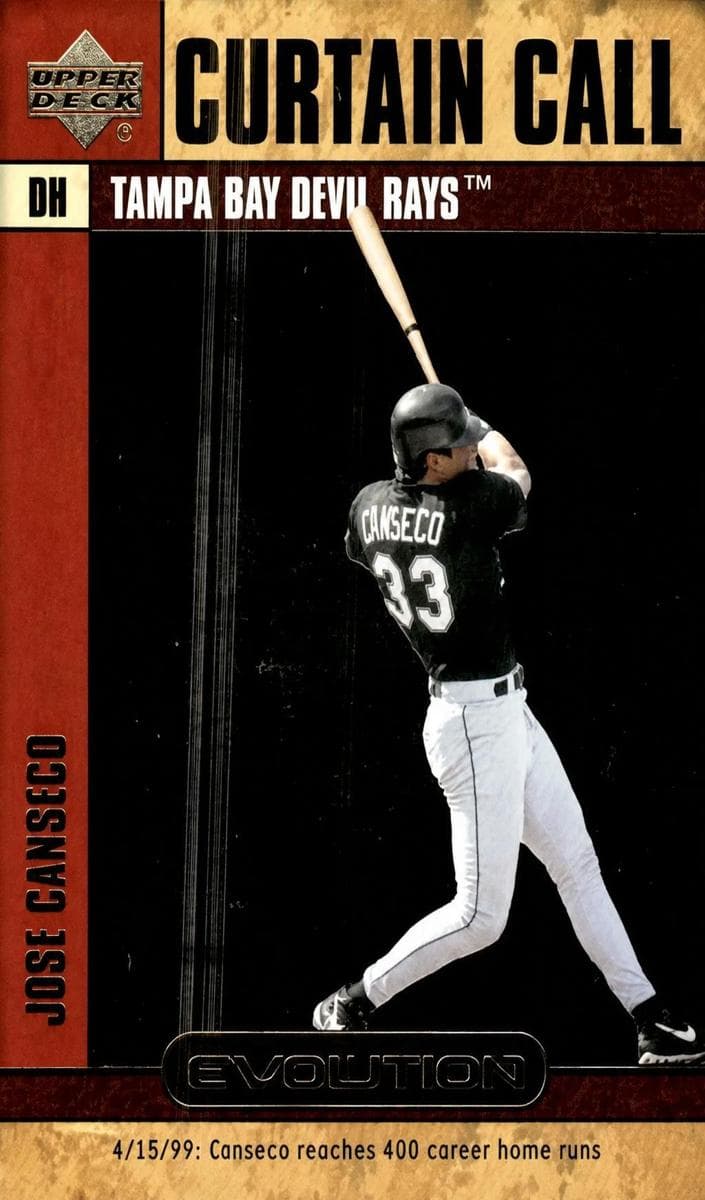 Jose Canseco 2000 upper-deck Upper Deck Ovation