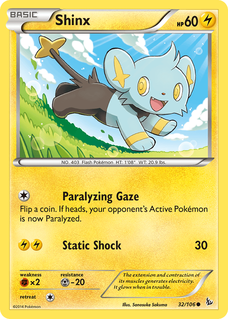 Shinx 2014 Pokemon Flashfire