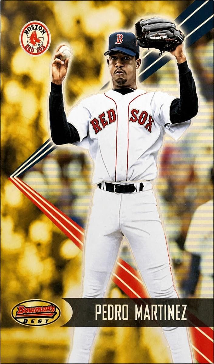 Pedro Martinez 2001 bowman Bowman's Best