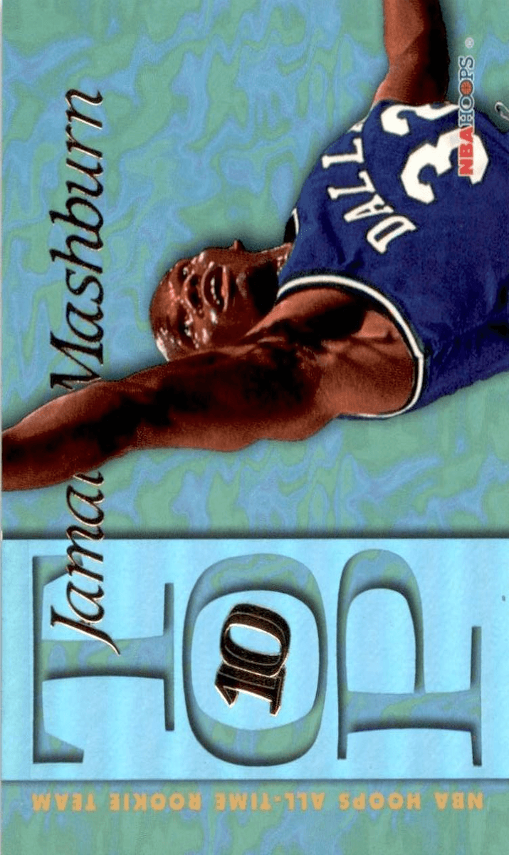 Jamal Mashburn 1995 panini Hoops