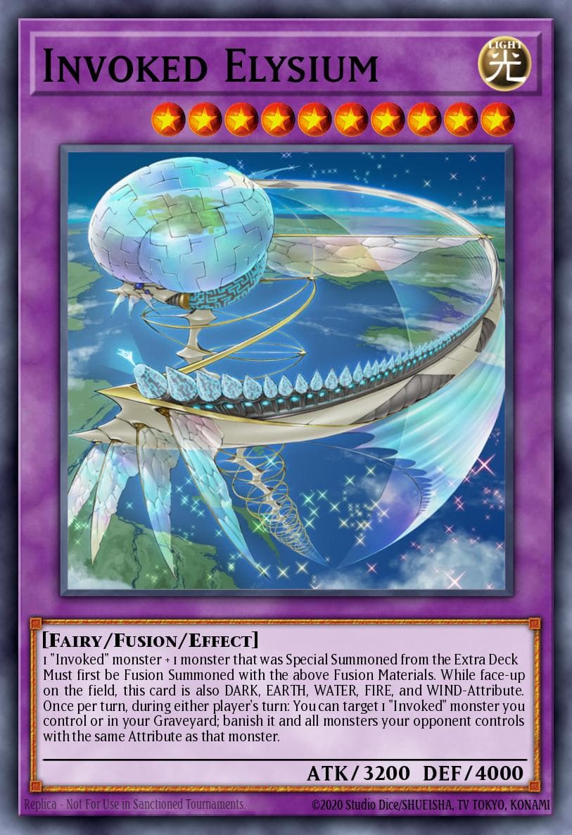 Invoked Elysium 2017 Yu-Gi-Oh! Fusion Enforcers