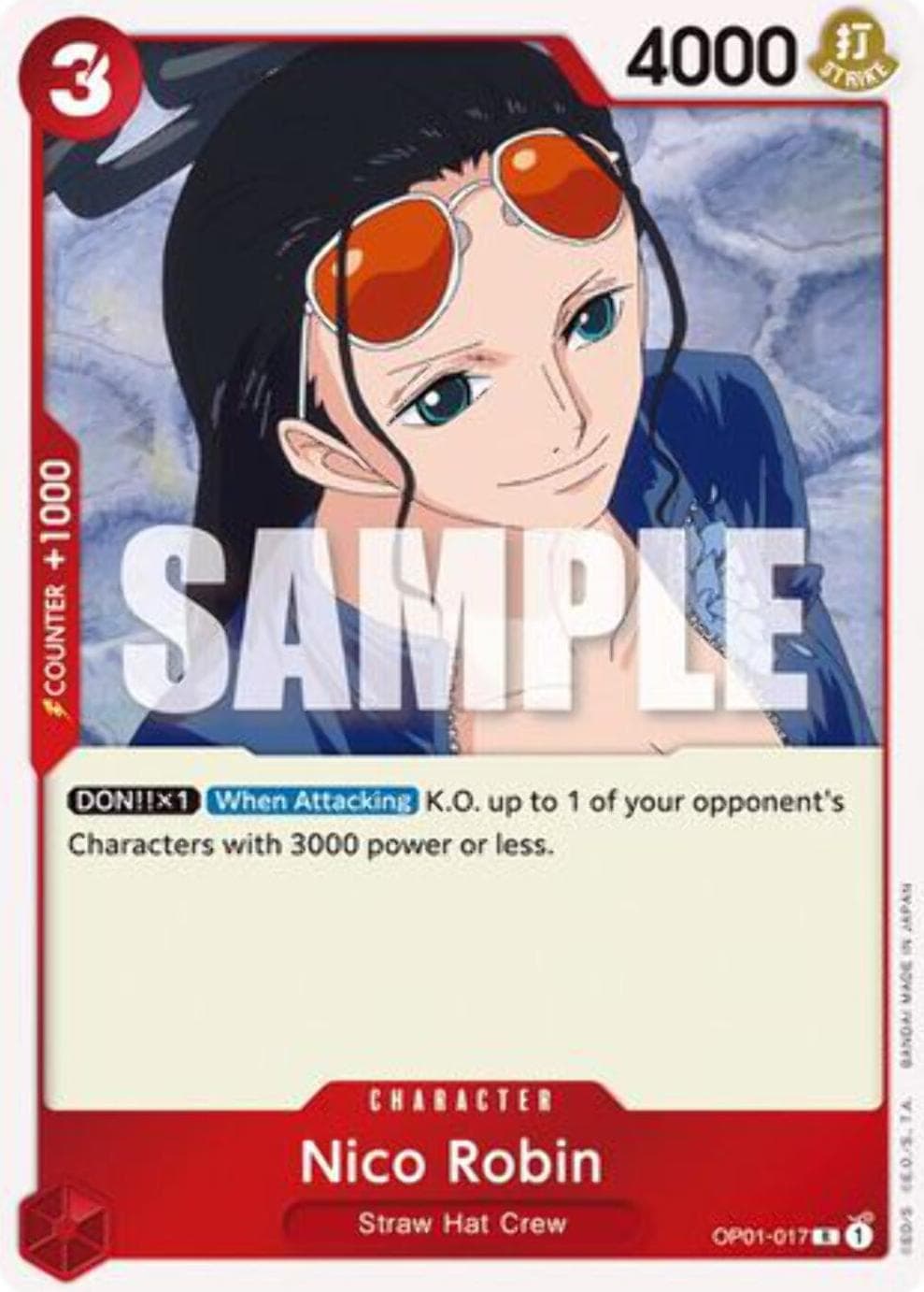 Nico Robin #OP01-017