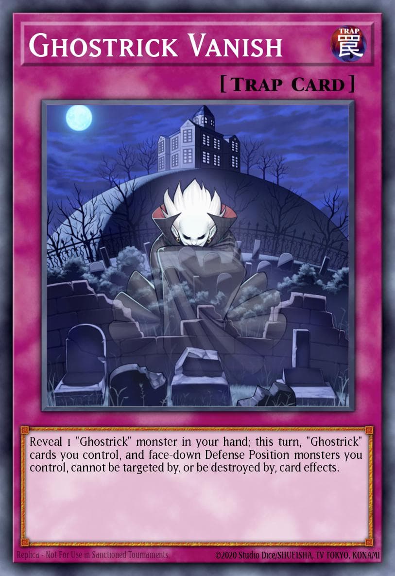Ghostrick Vanish 2013 Yu-Gi-Oh! Shadow Specters