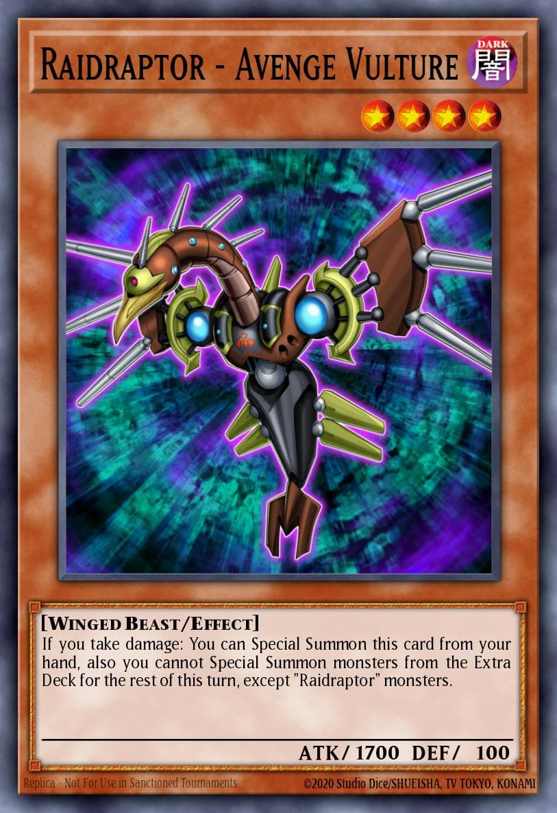 Raidraptor - Avenge Vulture #MP17-EN006