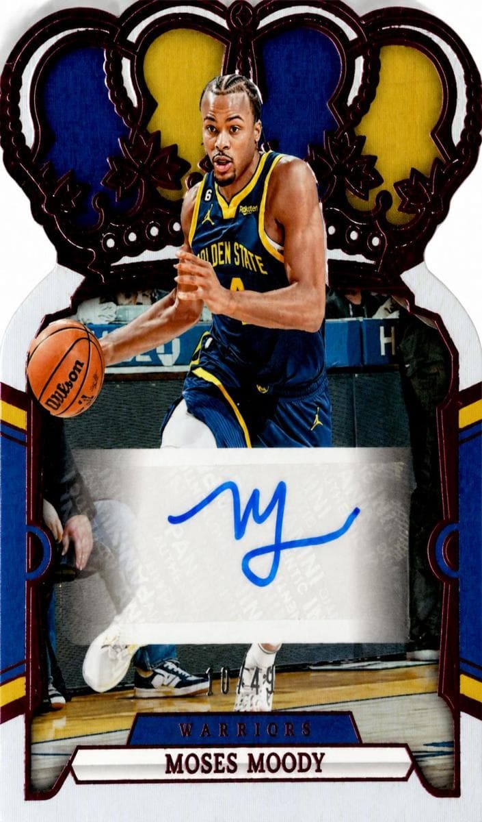 Moses Moody 2023 panini Panini Crown Royale